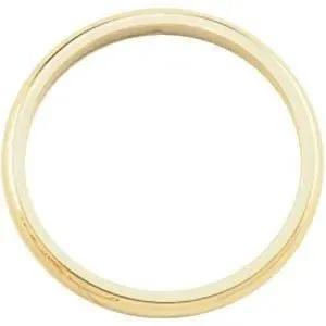 14K Y Gold 2mm Wedding Band 1.9grms