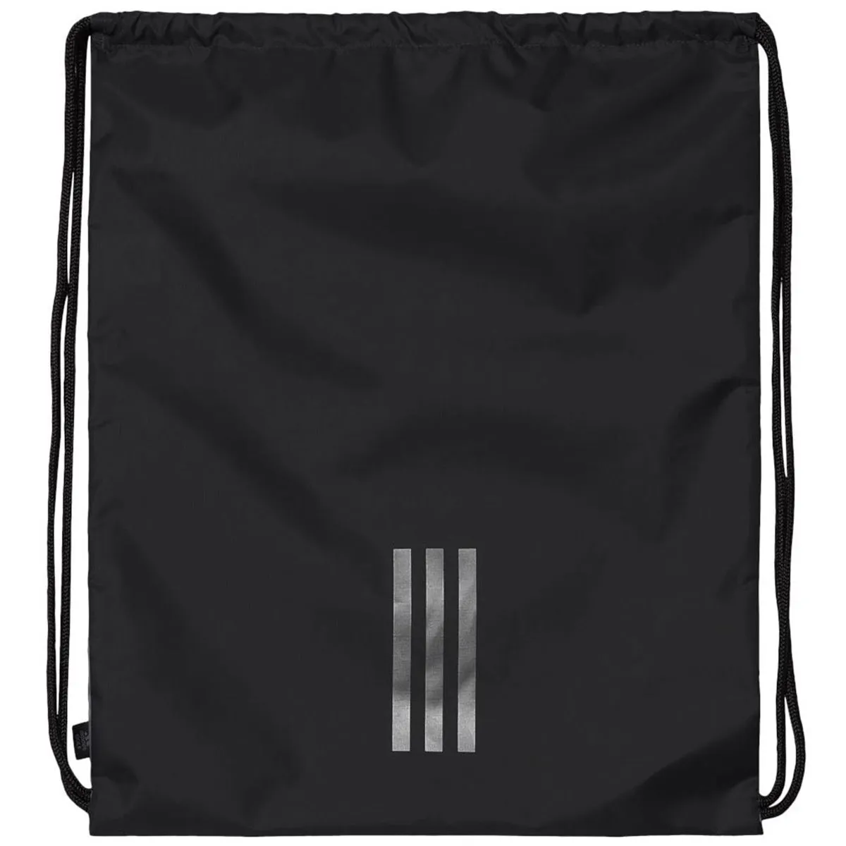 adidas Black Vertical 3-Stripes Gym Sack