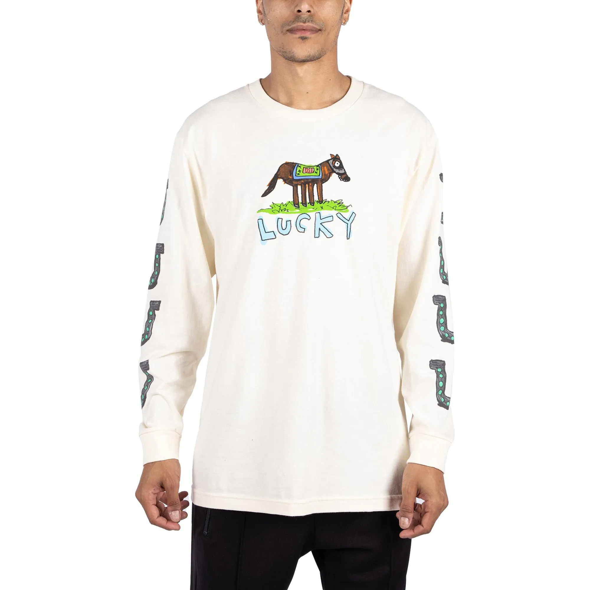 After School Special Mens Cowboy Long Sleeve 'Cream'