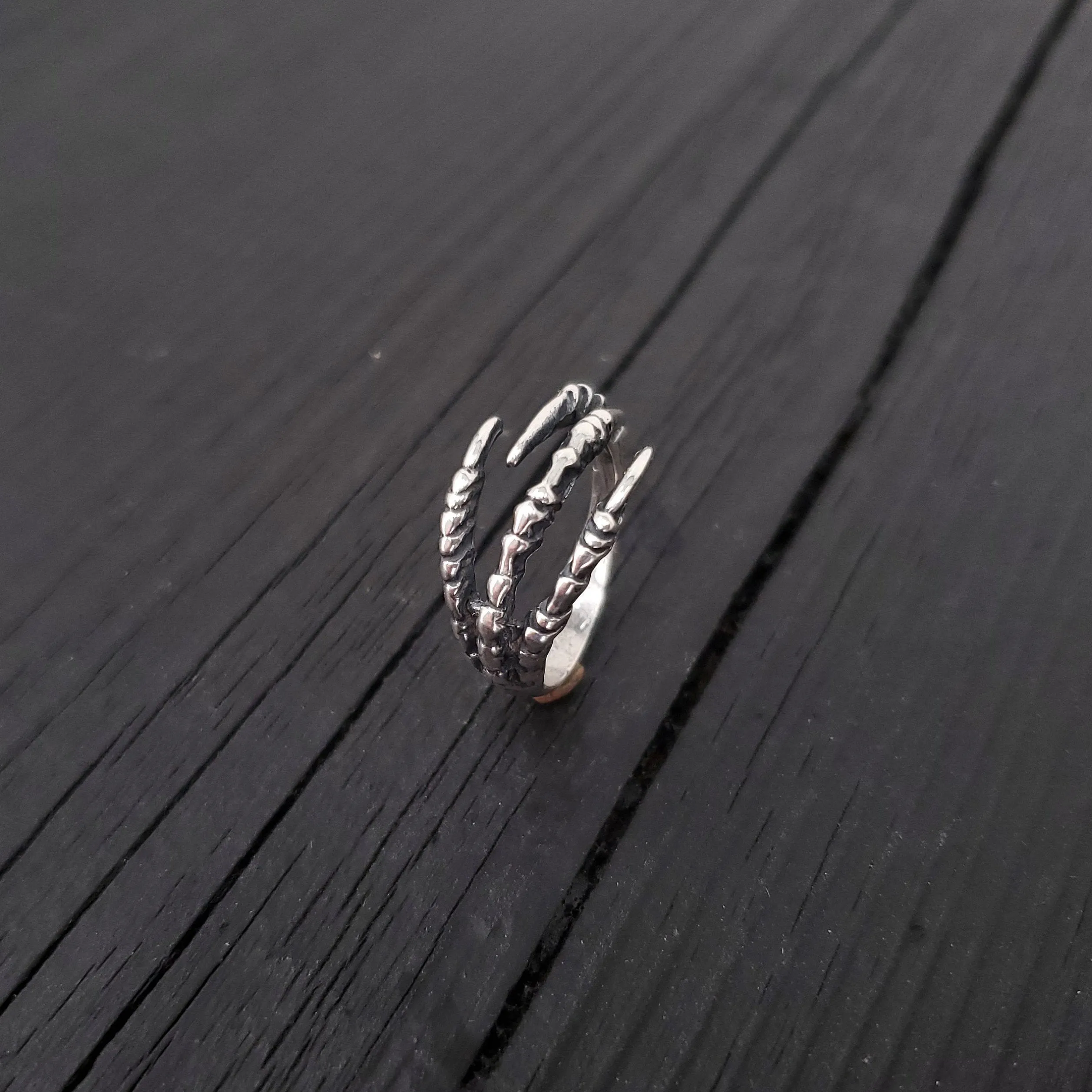 Bird Claw Talon Wrap Ring