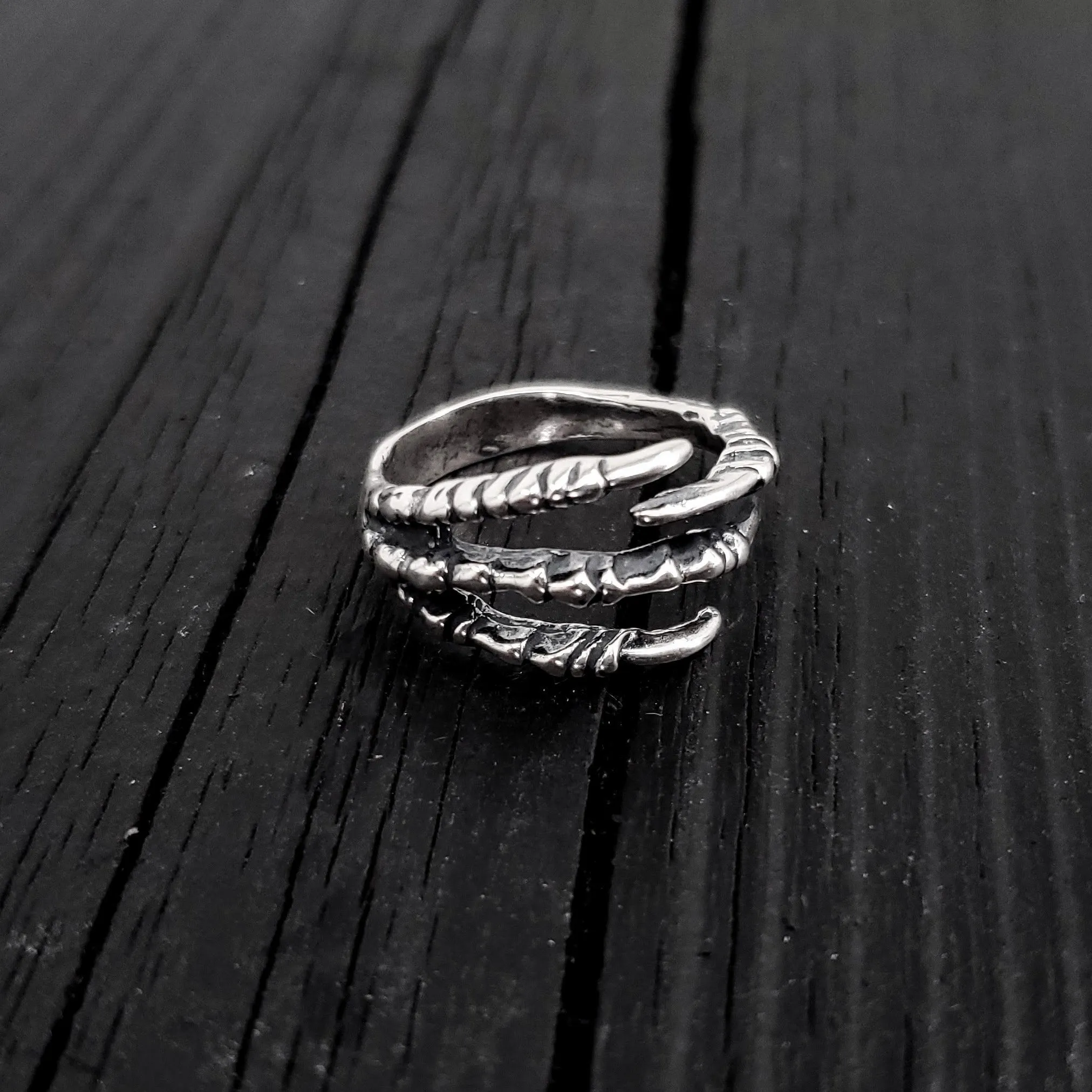 Bird Claw Talon Wrap Ring