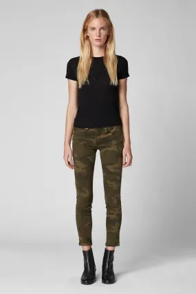 Blank NYC The Reade Skinny Crop Scout Pant Camo