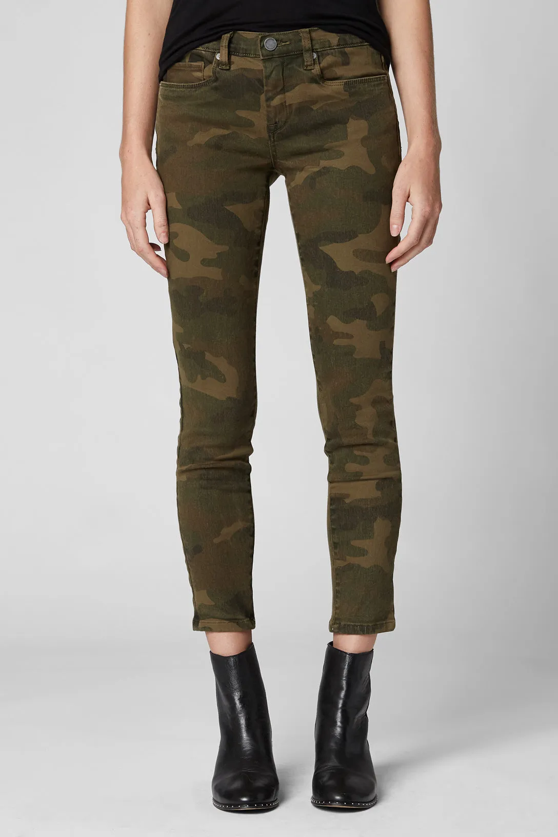 Blank NYC The Reade Skinny Crop Scout Pant Camo