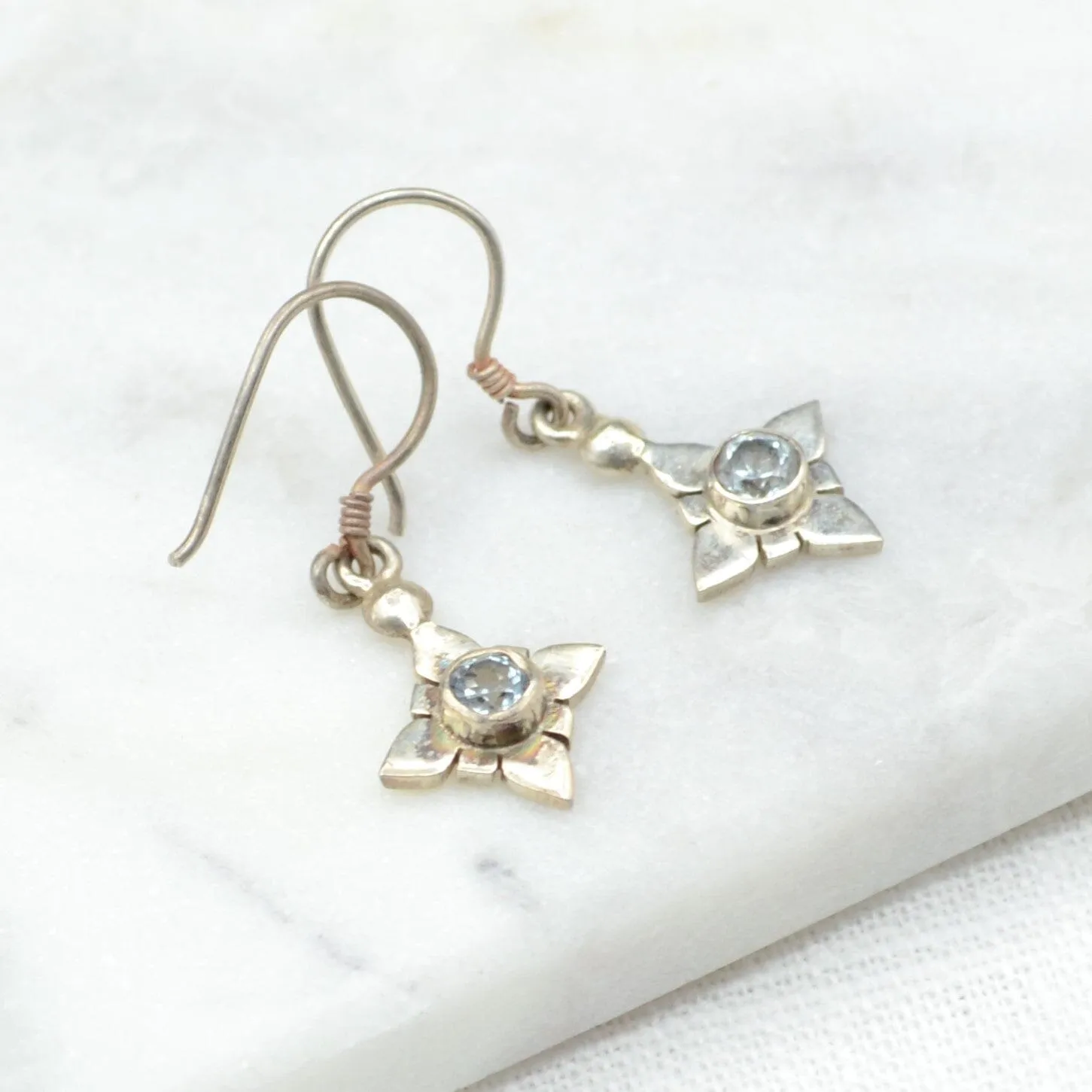 Bloom Silver Earrings