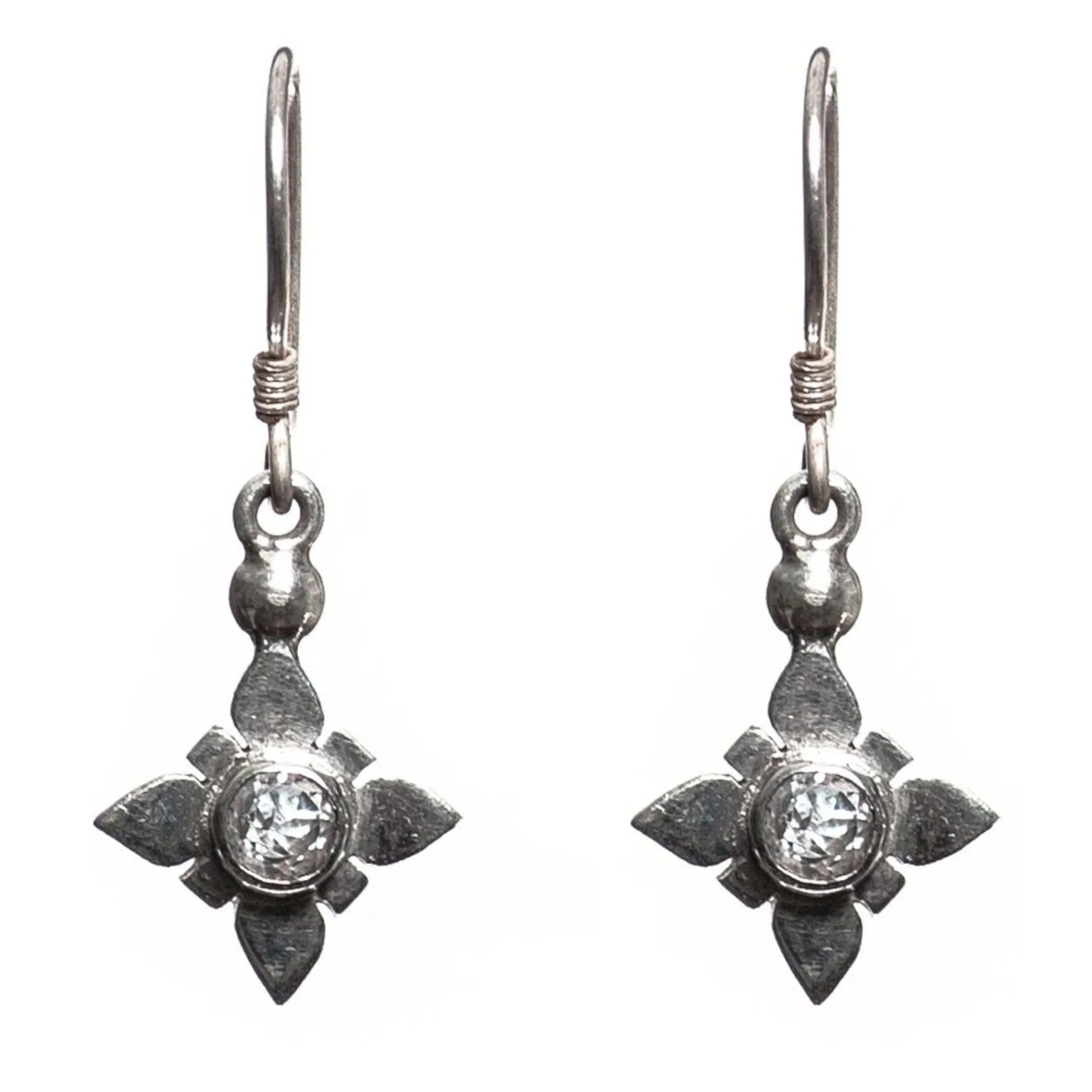 Bloom Silver Earrings