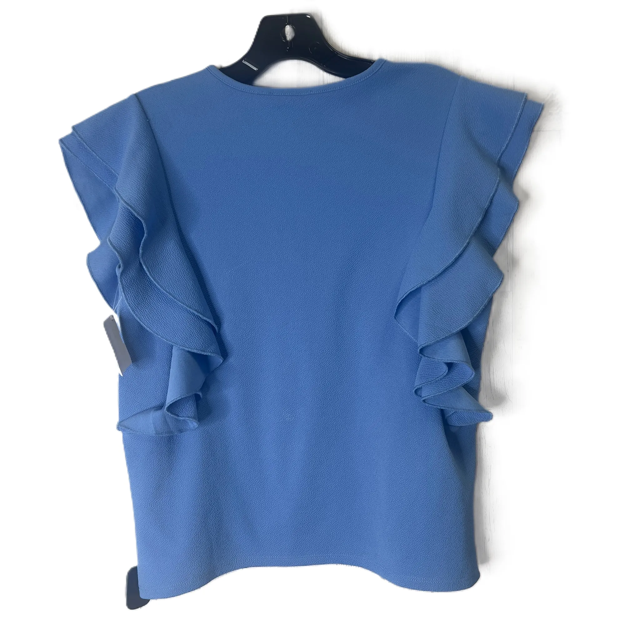 Blue Top Short Sleeve By Fin and Grace, Size: S