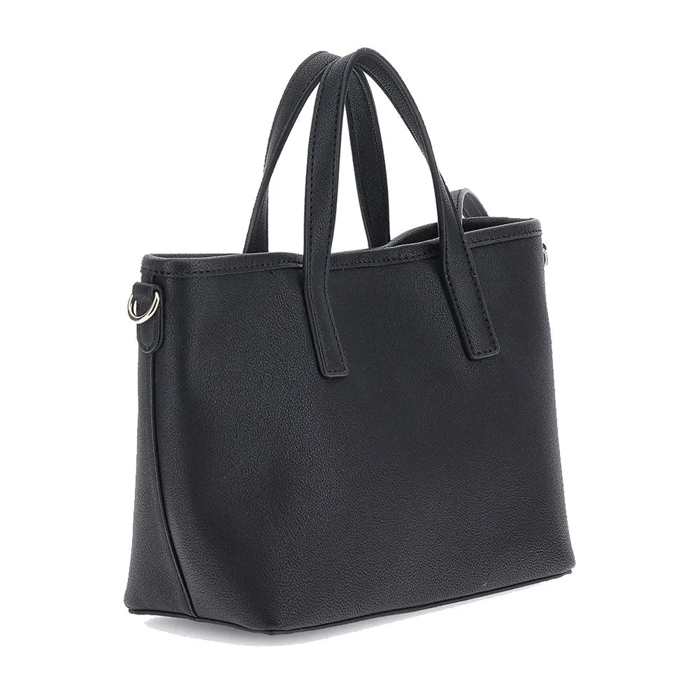 Borsa Donna a Mano con Tracolla GUESS Linea Latona Mini Colore Nero