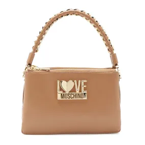 Borsa Donna a Spalla e Tracolla LOVE MOSCHINO linea Wanderlust color Cammello