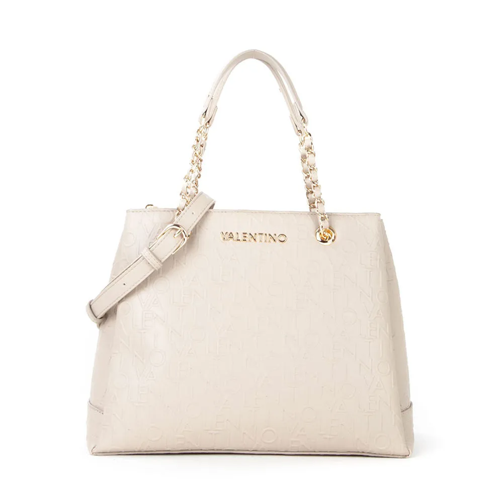 Borsa Donna a Spalla VALENTINO BAGS linea Relax Colore Beige