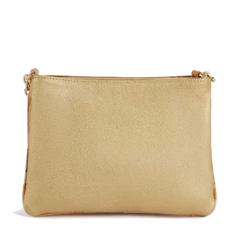 Borsa Donna a Tracolla 1A Classe Alviero Martini linea Glam Twist stampa Geo Classic e Oro GZ43