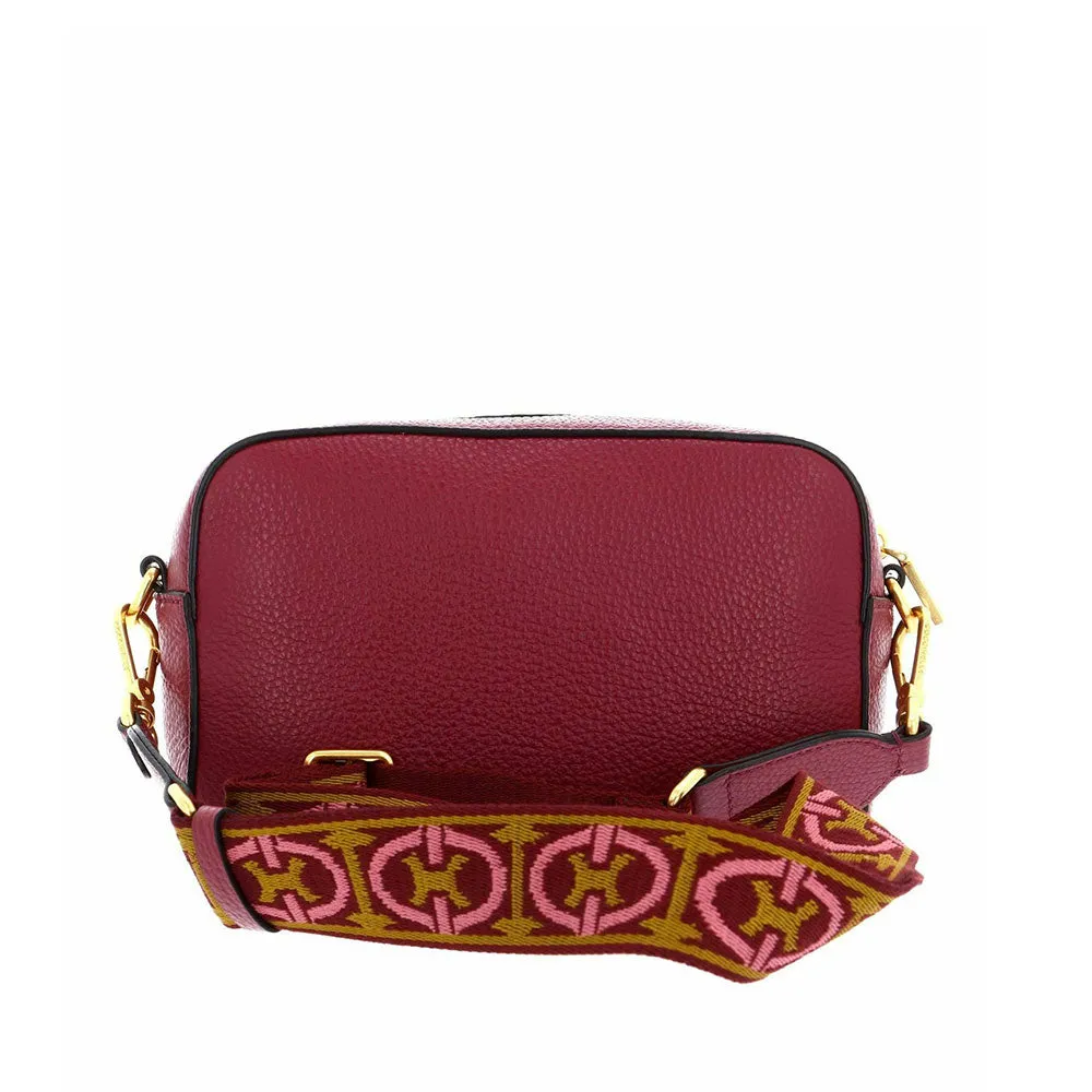 Borsa Donna a Tracolla COCCINELLE in Pelle Colore Garnet Red linea Beat Soft - E1NOF150201