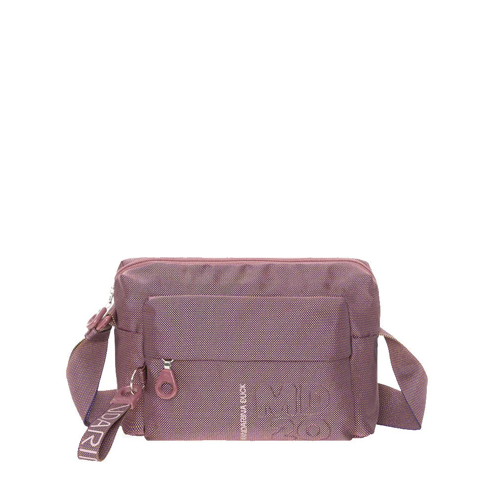 Borsa Donna a Tracolla Piccola Mandarina Duck in Tessuto colore Windsor Wine Linea MD20