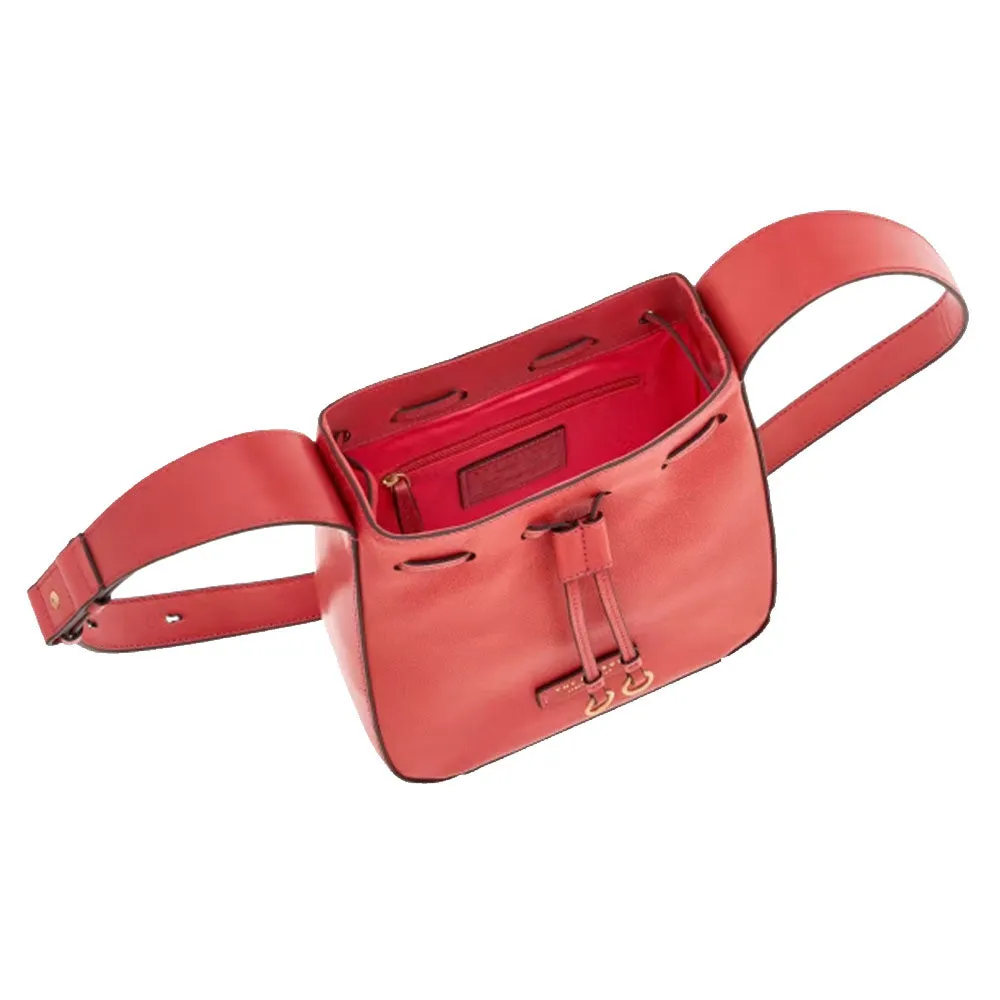 Borsa Donna Secchiello THE BRIDGE linea Carlotta in Pelle color Salmone