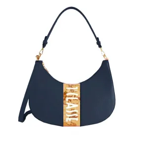 Borsa Donna Sottospalla 1A Classe Alviero Martini linea Geo Atlantis Blu Navy LA35