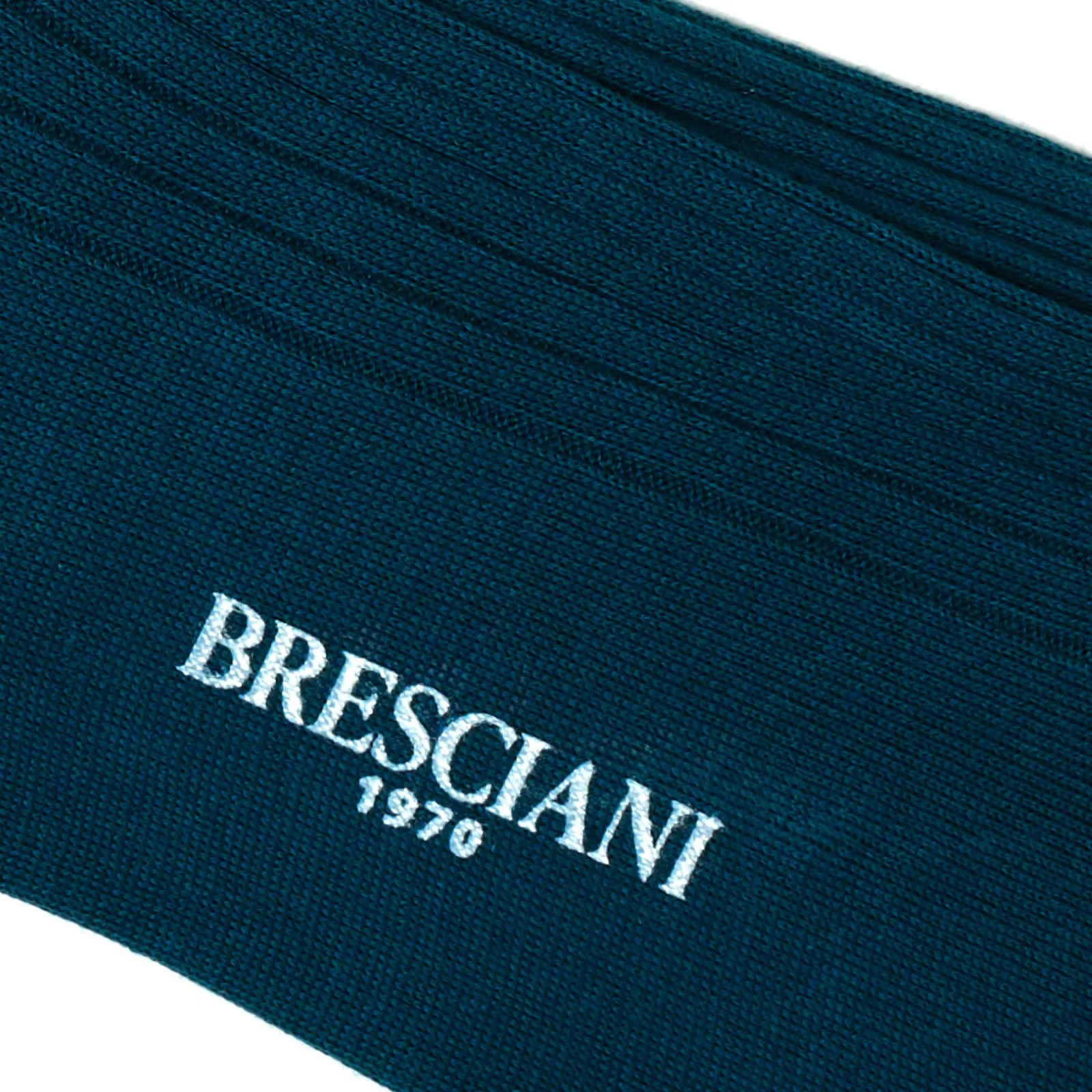 BRESCIANI "Marcello" Organic Cotton Mid Calf Socks US M-L