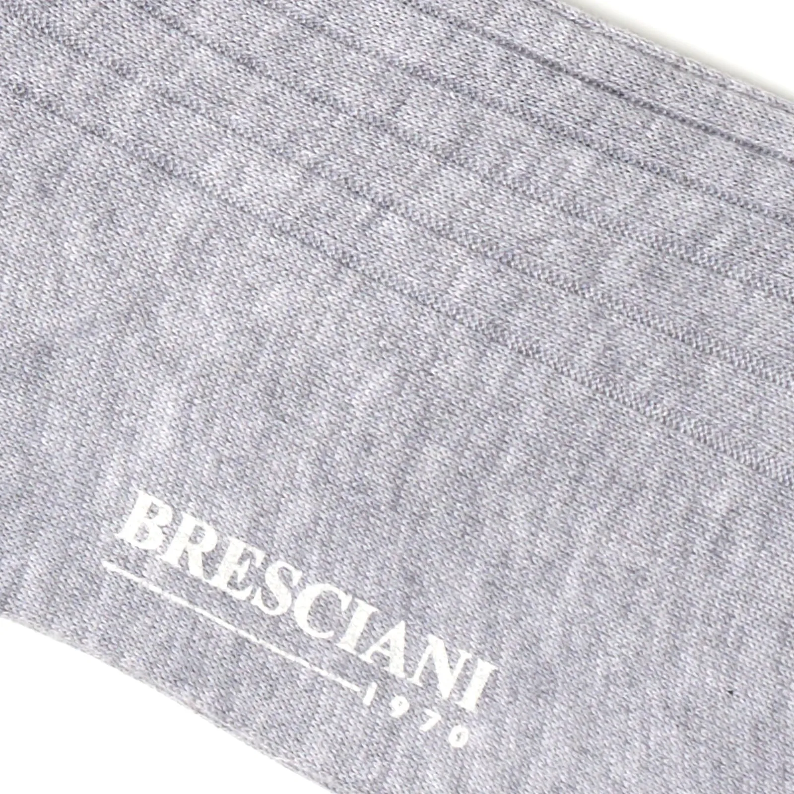 BRESCIANI "Marcello" Organic Cotton Mid Calf Socks US M-L