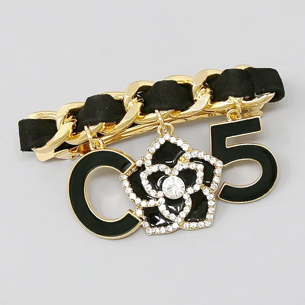 Camellia Flower Hair Barrette