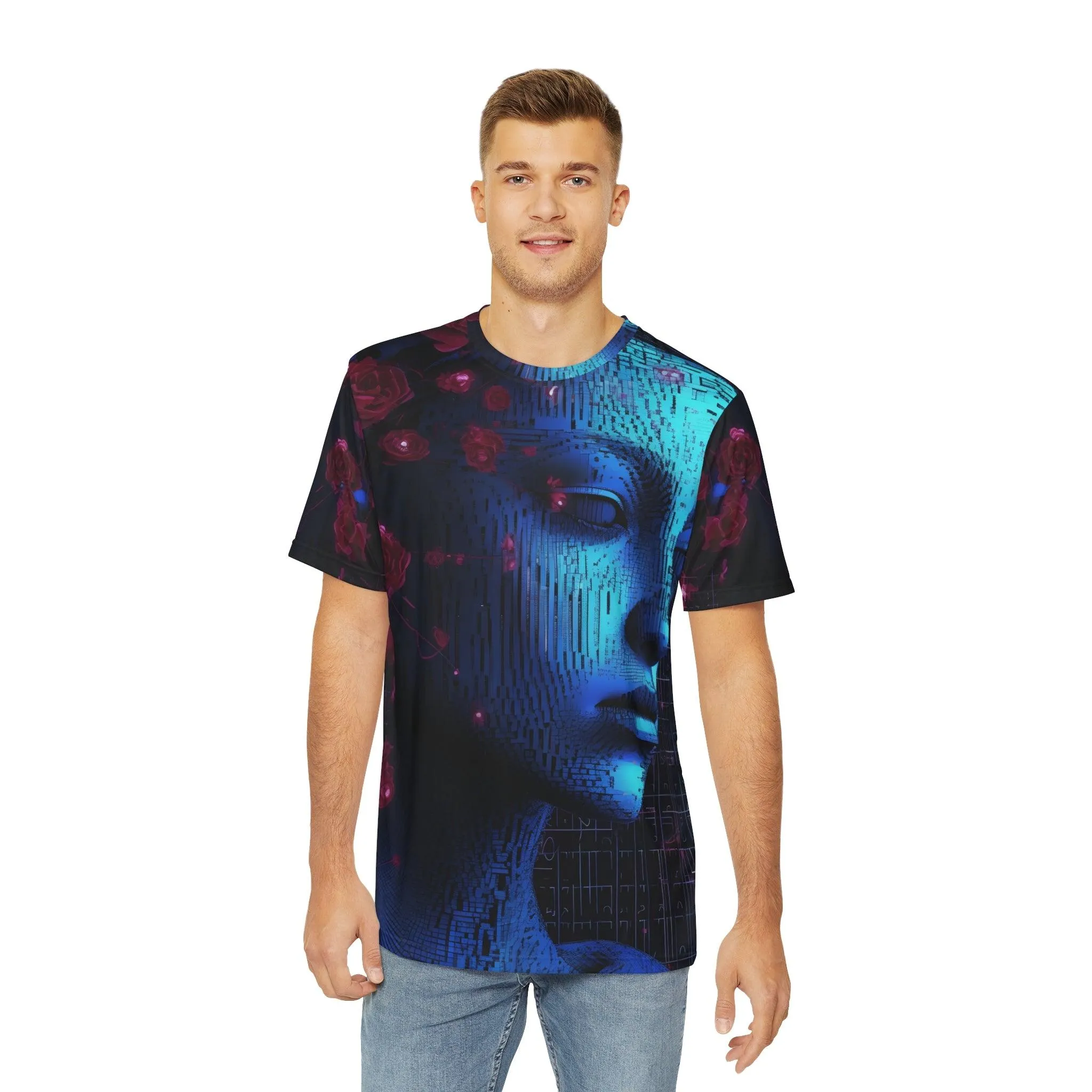 Cyber Matrix Rose Other Worldly Ethereal Vision Quest Shirt