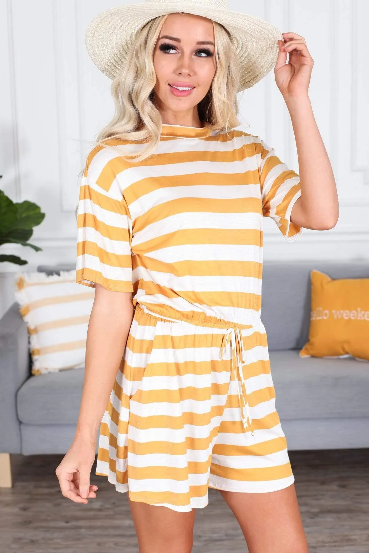 Daria Stripe Romper