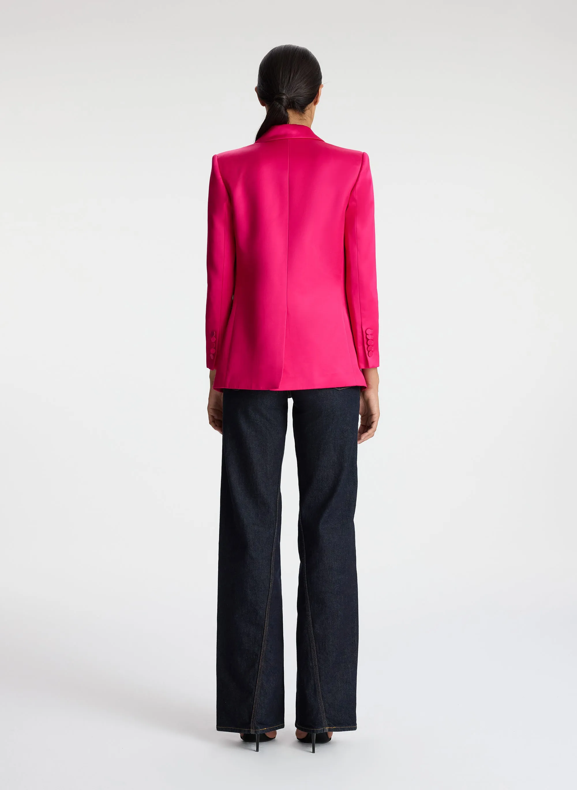 Davin II Structured Satin Jacket