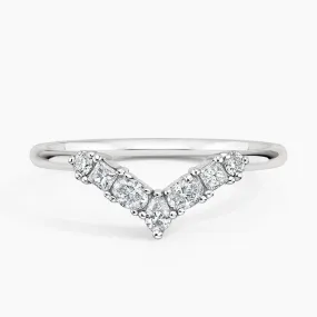 Desirée Contoured Wedding Band Ring - LR108