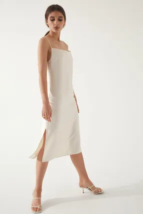 Draped Slip Dress