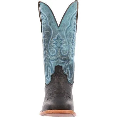 Durango Men's Arena Pro 13" Lagoon Western Boot -Black And Blue- DDB0413