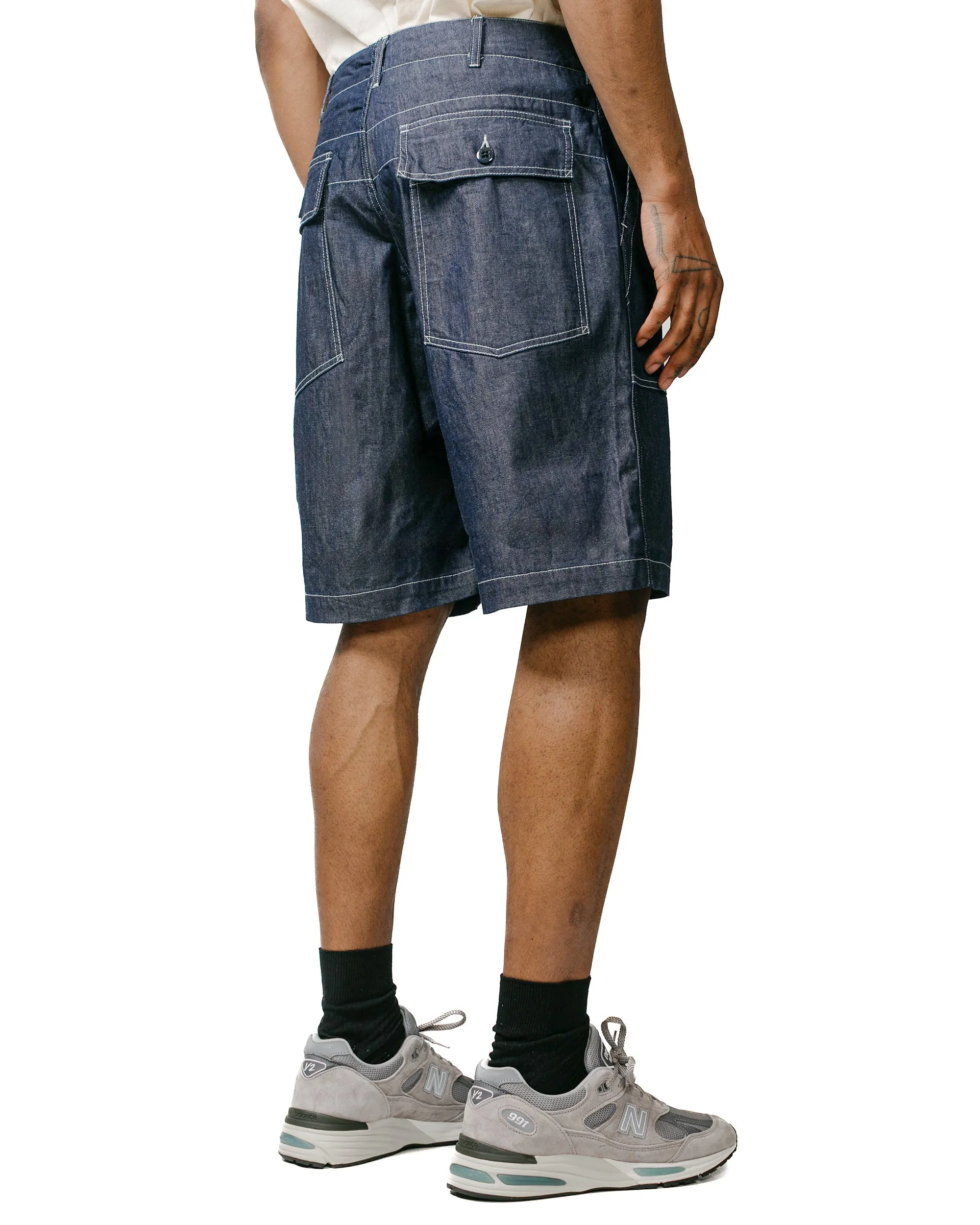 Engineered Garments Fatigue Short Indigo 8oz Cone Denim