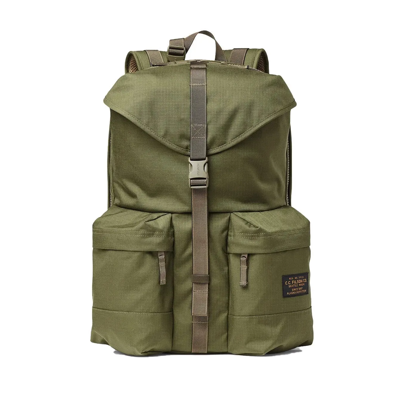 Filson Ripstop Nylon Backpack Surplus Green