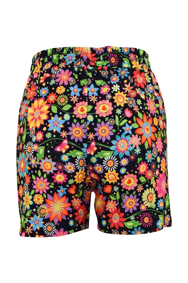 Flower Fiesta Jogger Shorts