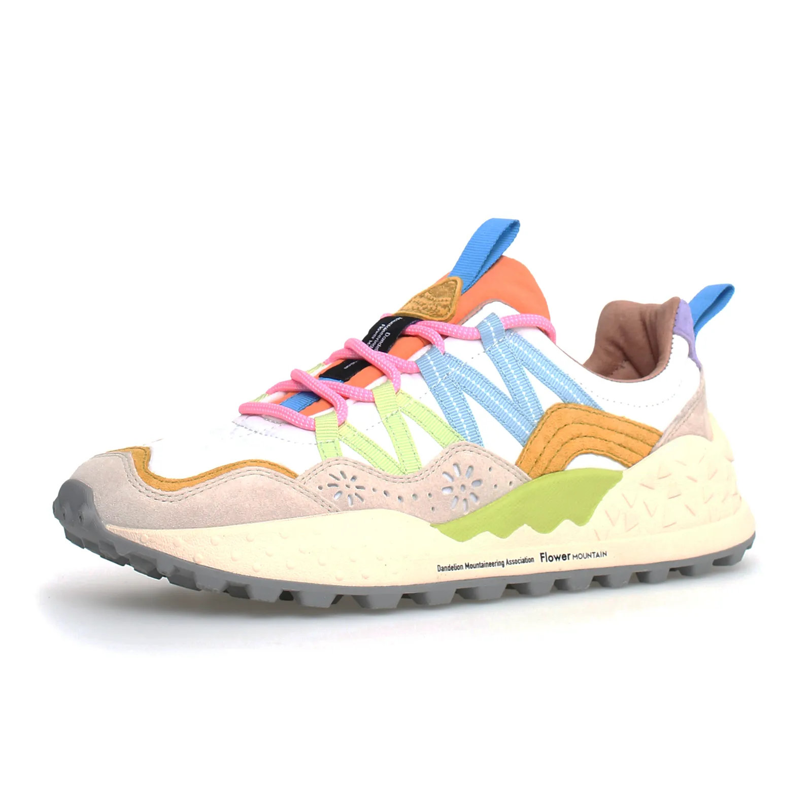 Flower Mountain Washi Sneaker (Women) - Beige/White/Multi