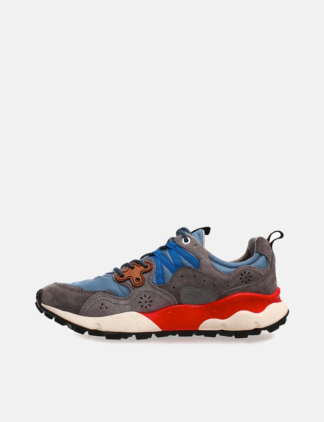 Flower Mountain Yamano 3 (Nylon/Suede) - Grey/Blue