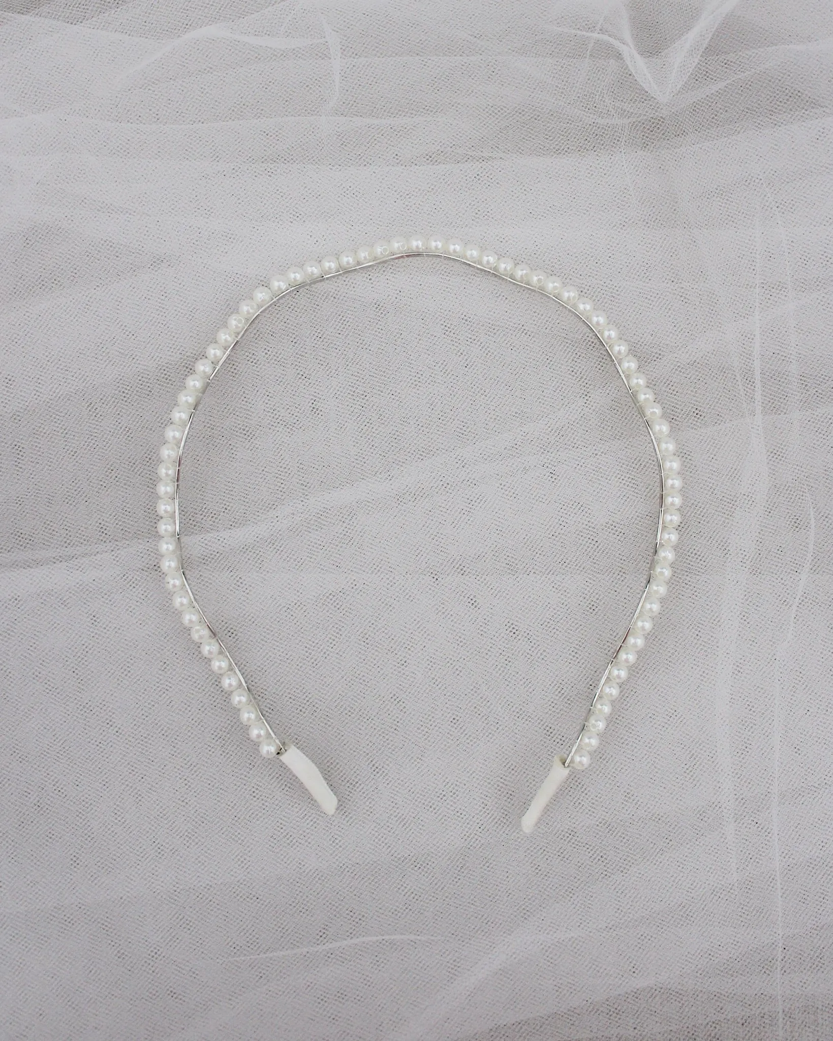 Freyja Bridal Pearls Headband