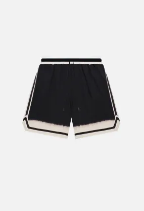 Game Shorts / Dip Dye Black X Ivory