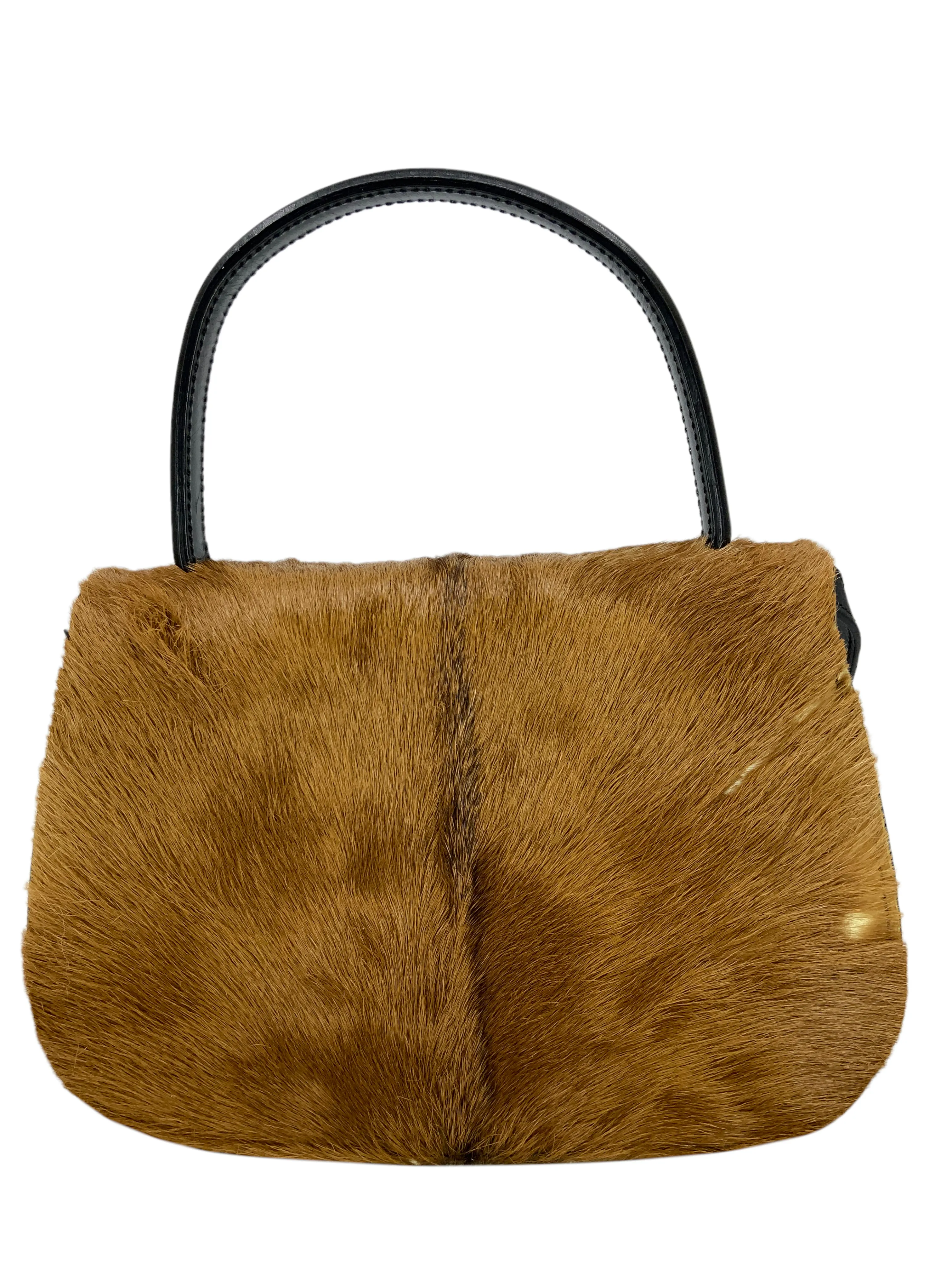 Gucci Pony Hair Classic Top Handle Bag