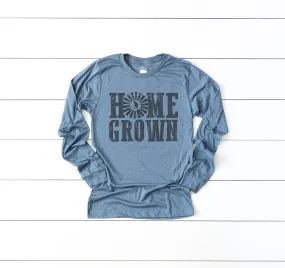 Home Grown Adult Long Sleeve Shirts