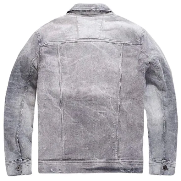 Jordan Craig Amsterdam Trucker Monochrome Jacket (Arctic Grey) JJ358R