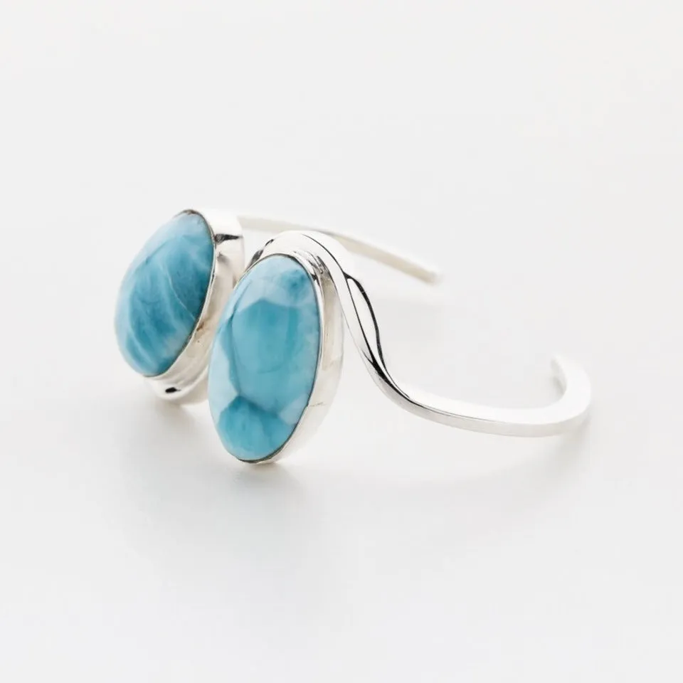 Larimar Cuff Bracelet Azalea Twins