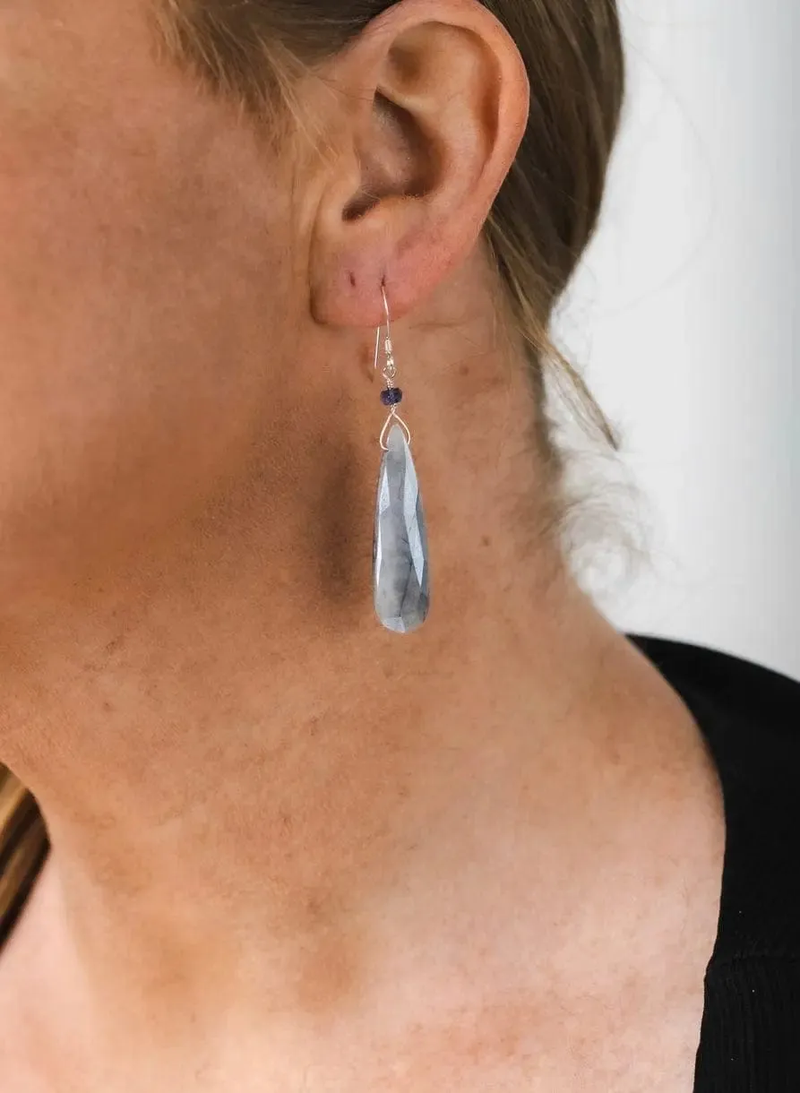 Liquid Silver earrings