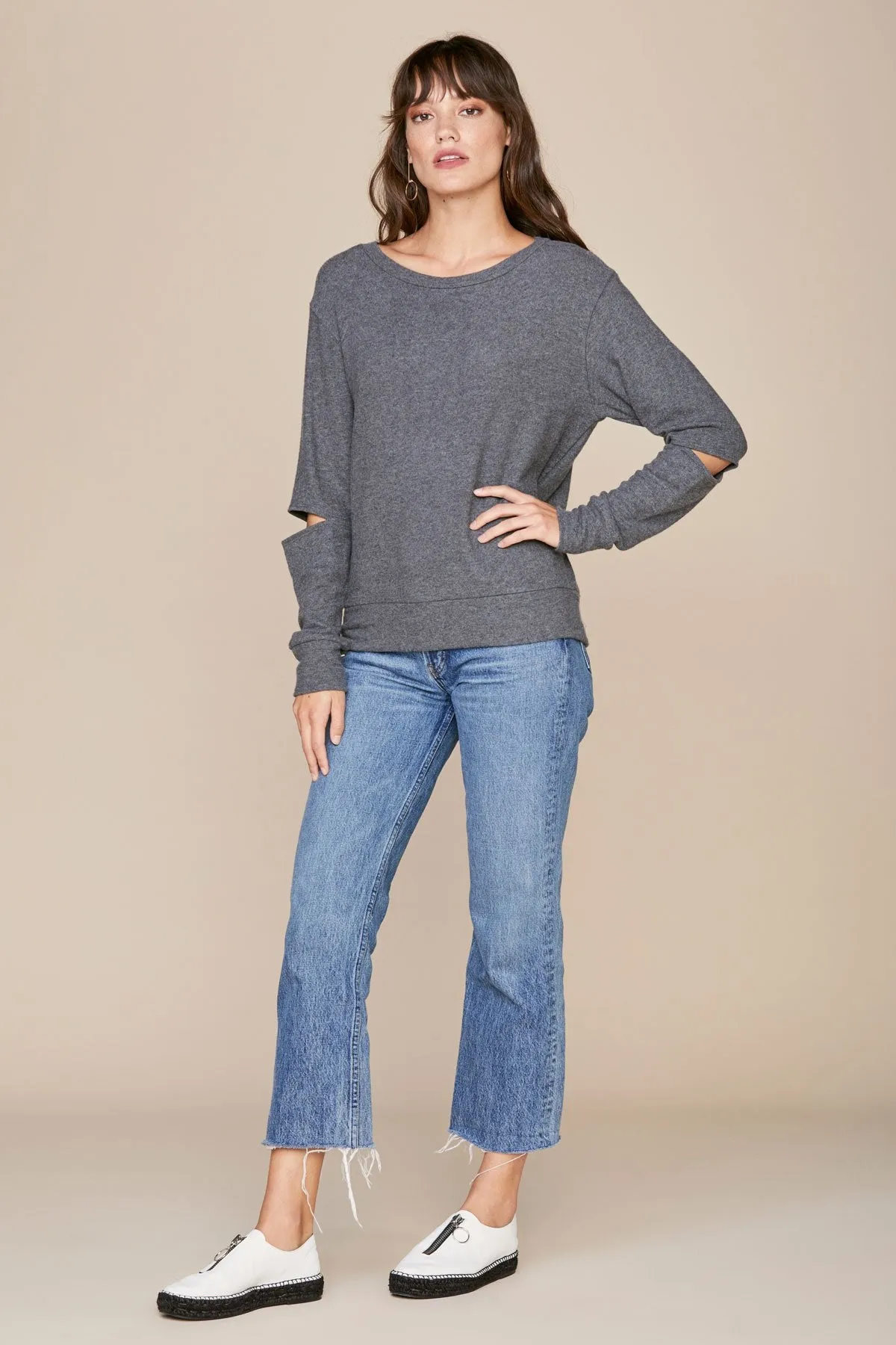 LNA Brushed Odeon Sweater