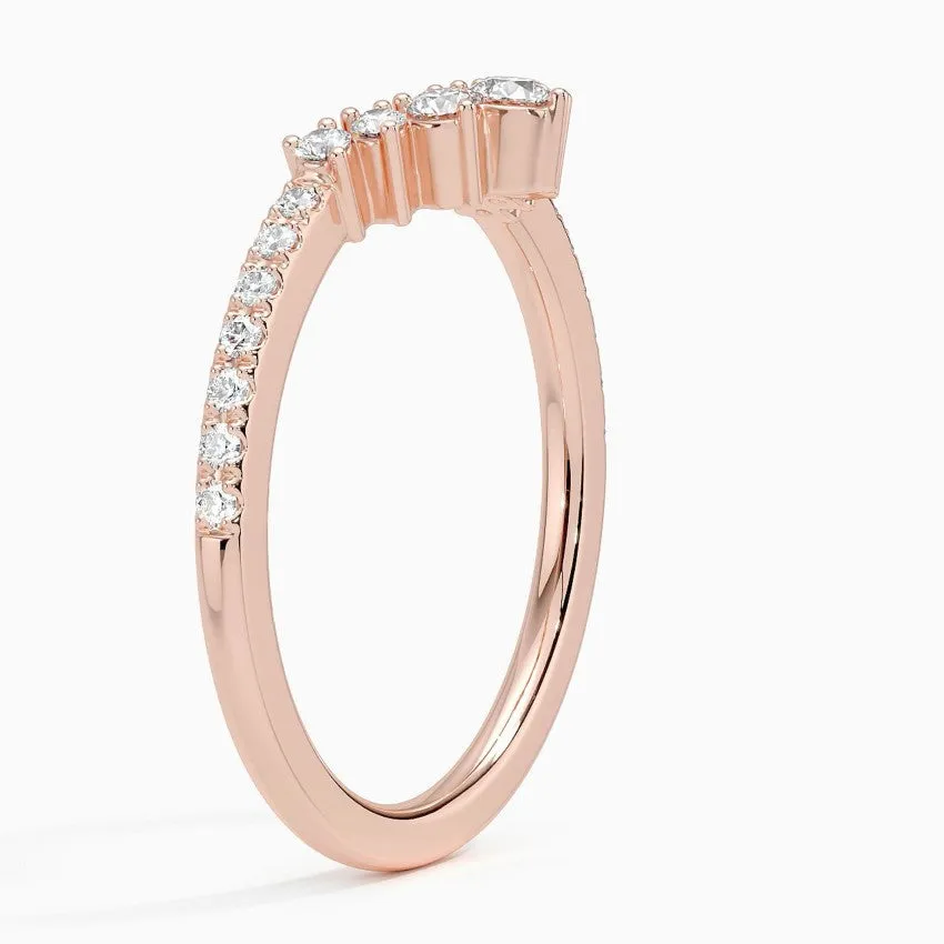 Luxe Belle Wedding Band Ring - LR102