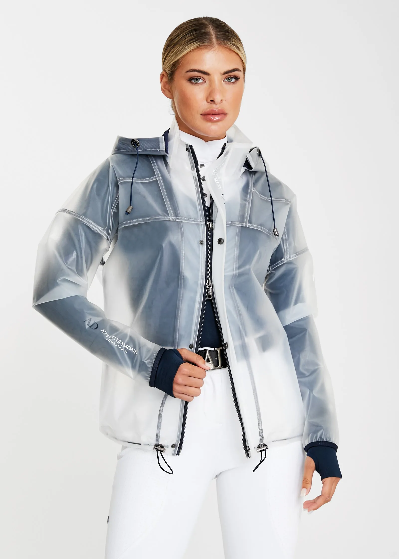 Navy Rain Jacket