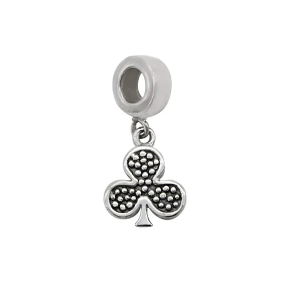 Oxidized Flower Charm