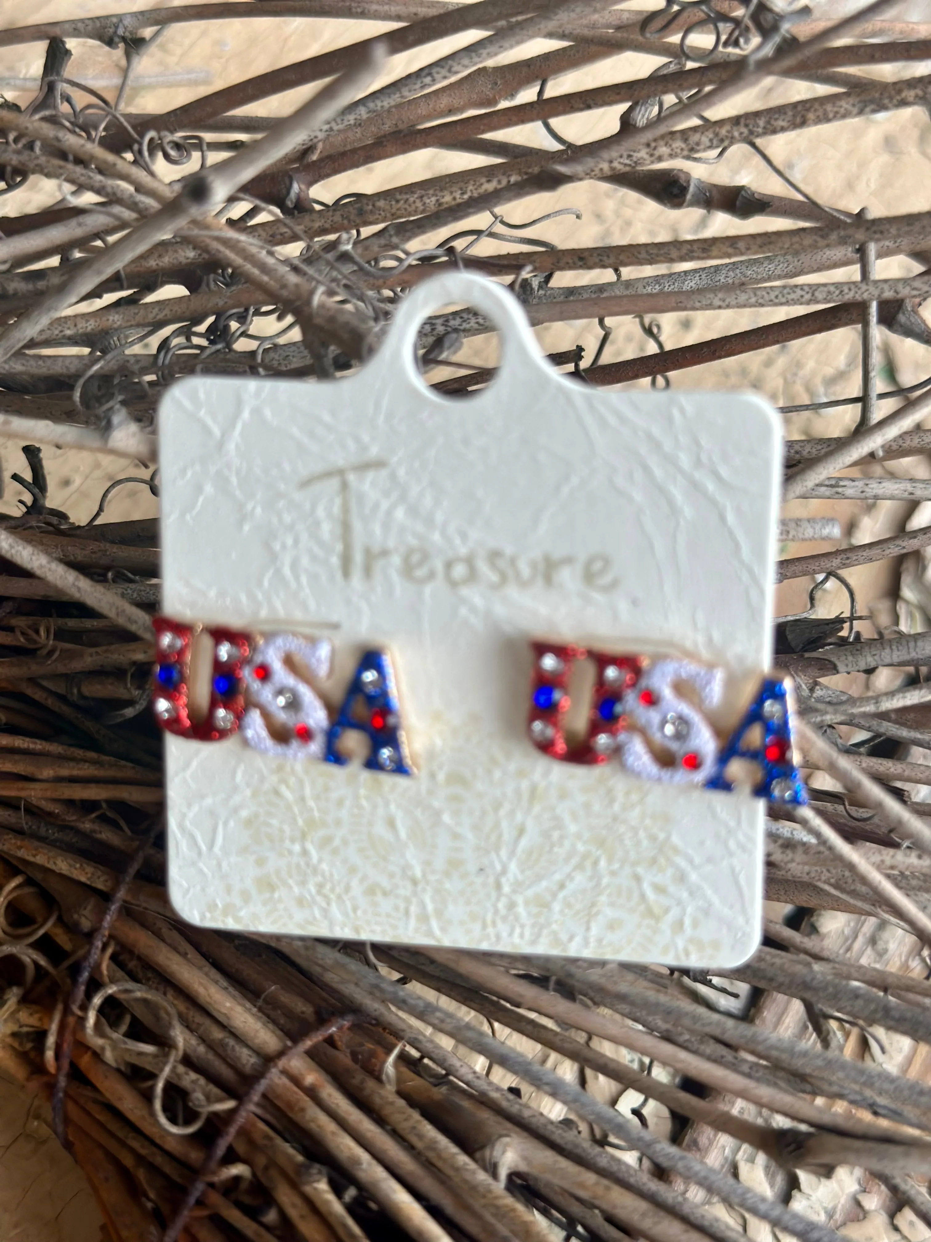 Patriotic Earrings