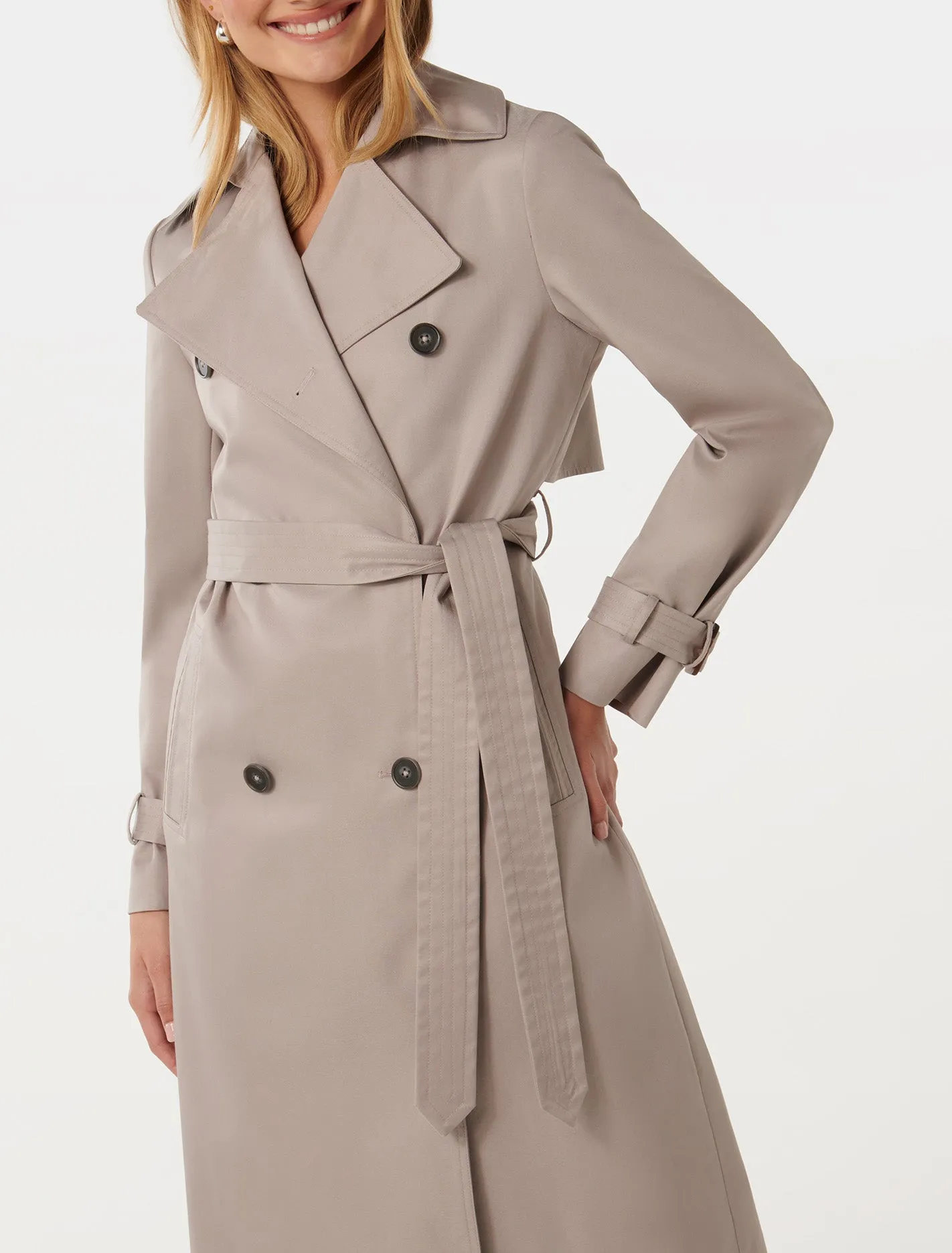 Payton Soft Trench Coat