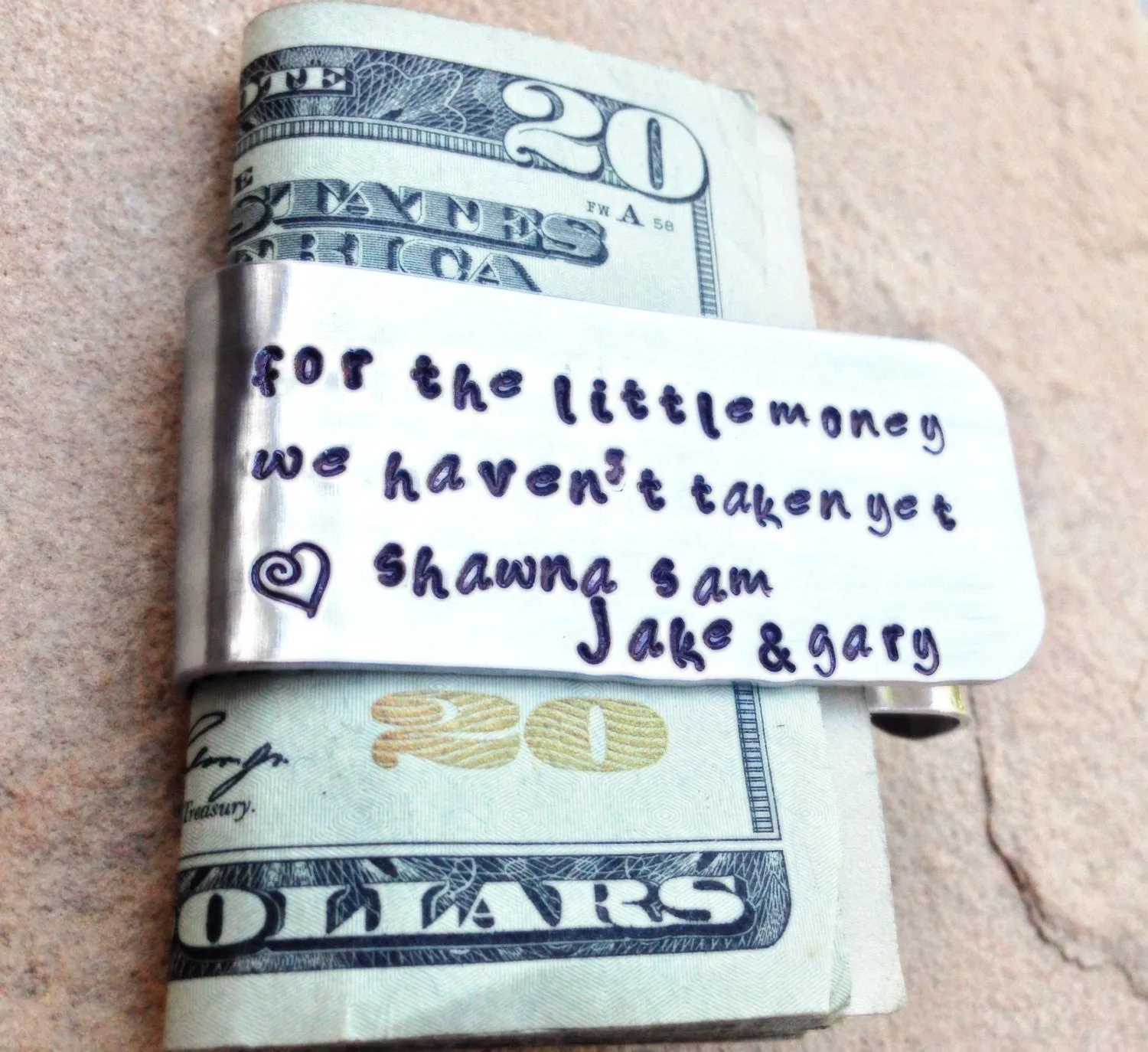 Personalized Money Clip