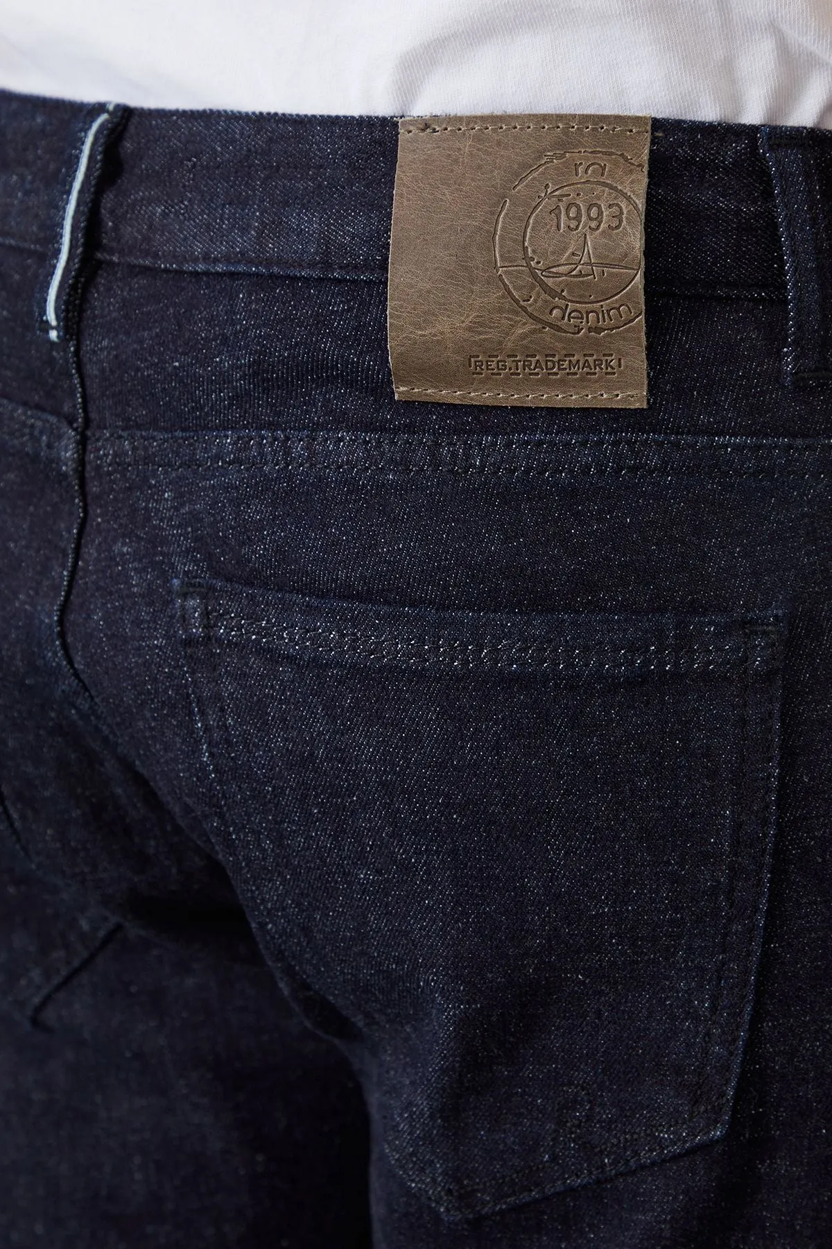 Rem Slim Tapered Fit Dark Blue Selvedge Men's Jeans