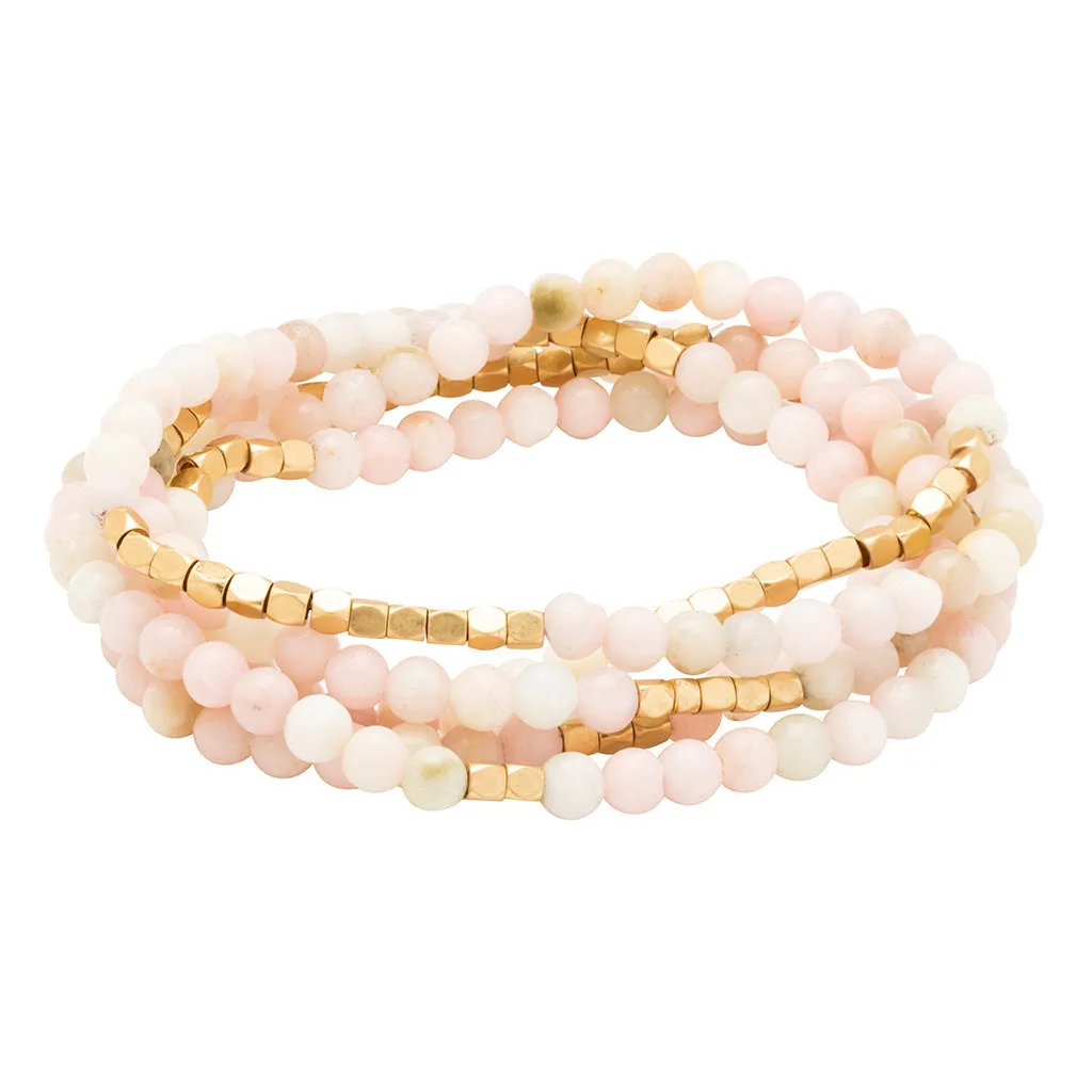 Scout Curated Wears Stone Wrap -Pink Opal