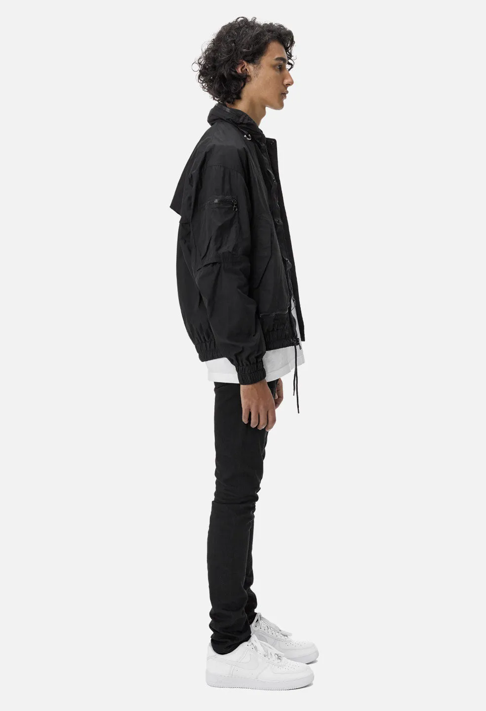 SRD Parachute Jacket / Black