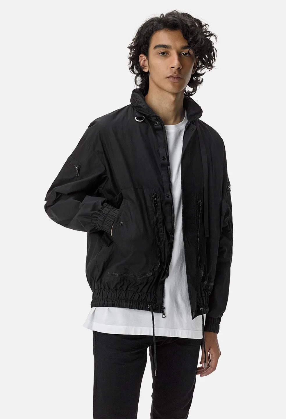 SRD Parachute Jacket / Black